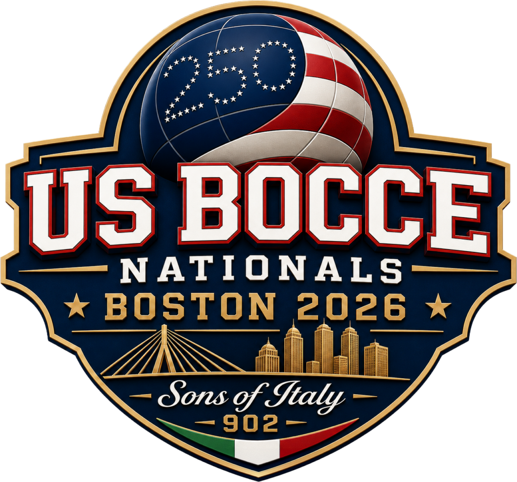 Methuen Sons of Italy, Sons of Italy, Italian American, Italian American Club, US Bocce Nationals, US Bocce, United States Bocce, USA Bocce, US Bocce Championships, East Coast Bocce, Massachusetts Bocce, Methuen Massachusetts, Methuen, Methuen Bocce, USBF, United States Bocce Federation, US Bocce Federation, 2026 US Bocce Championship, 2026 US Bocce Nationals, World Bocce Qualifiers, World Bocce, Punto Raffa Volo, International Bocce
